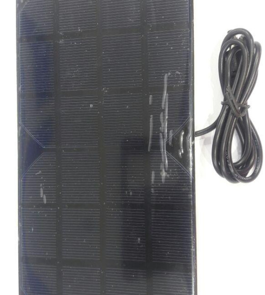 220x112 - 6V 3.4W solar panel with 1m wire like picture