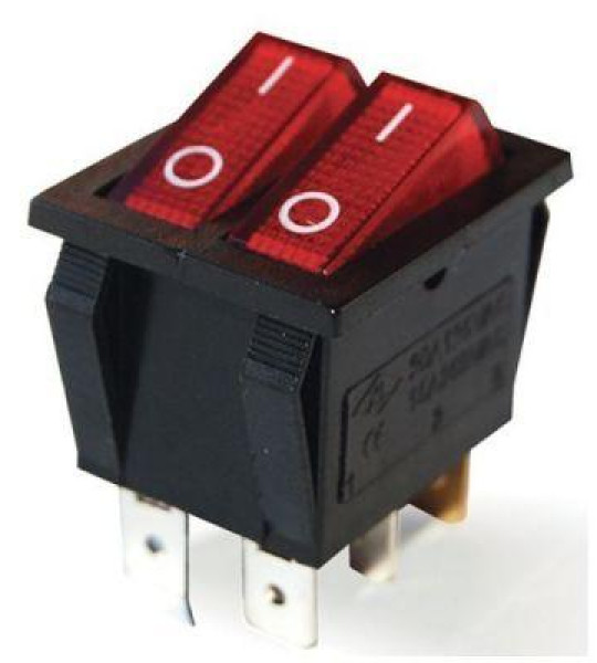 ON-OFF, 6 Pin Light - IC101 Double Light Switch