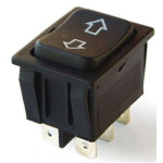 ON-OFF-ON, 6 Pin - IC111 Button with Arrow, Spring