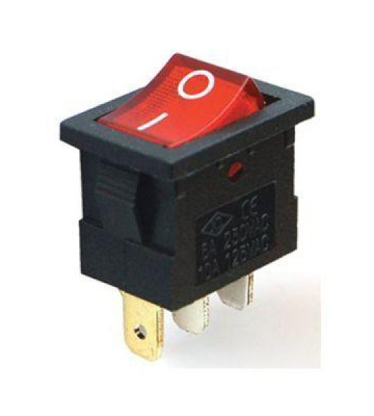 ON-OFF, 3 Pin Light - IC118 Mini Lighted Switch
