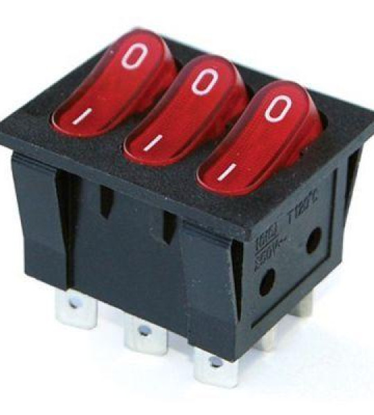 ON-OFF, 9 Pin Light - IC135 3 Stove Switch