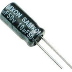 10uF/50V Electrolytic capacitor