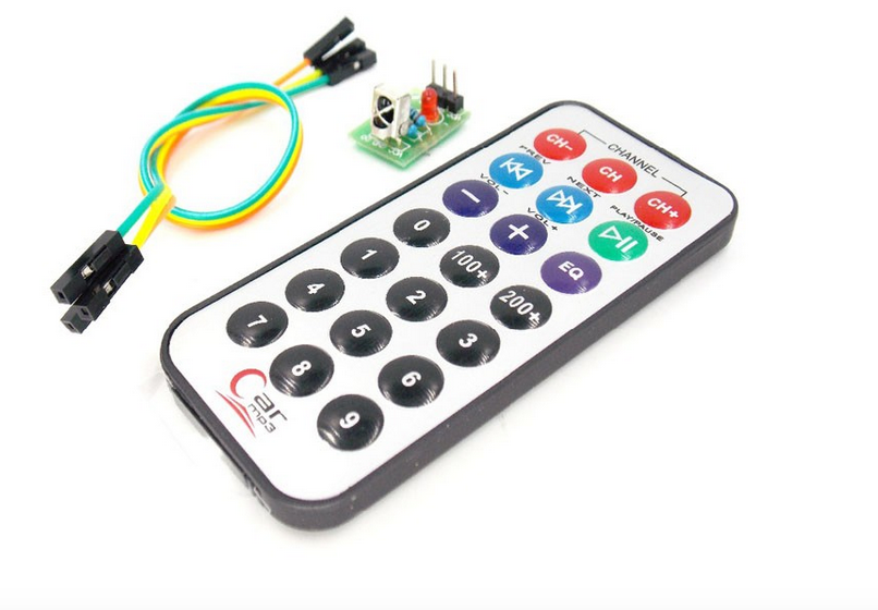 3piece suit singlechip MCU infrared remote control module + receiving head HX1838 + NEC code