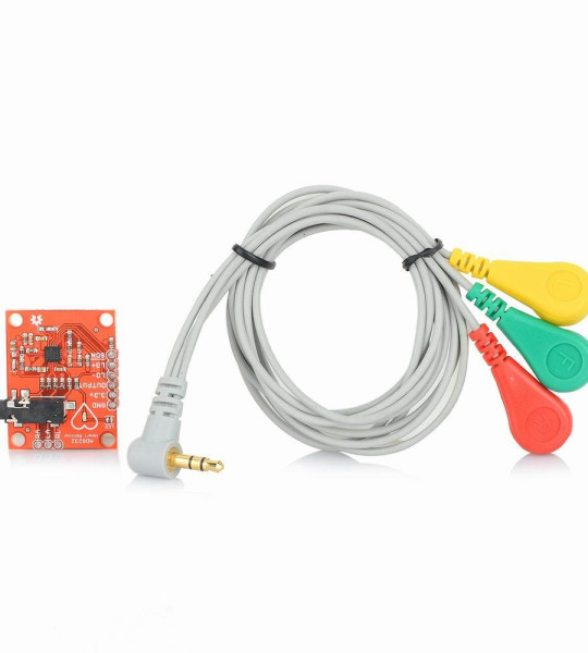 Ecg module AD8232 ecg measurement pulse heart ecg monitoring sensor module kit