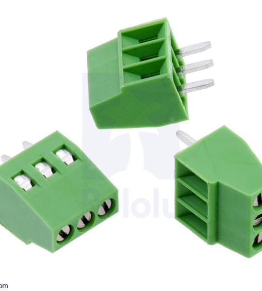 3.5mm pitch screw terminal connector 3 pin