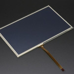 Resistive Touchscreen Overlay - 7 diag. 165mm x 105mm - 4 Wire"