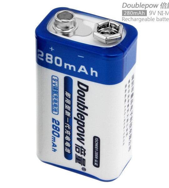 Rechargeable battery - 9V