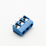 5MM PITCH 3 POLE PCB MOUNT SCREW TERMINAL BLOCK CONNECTOR