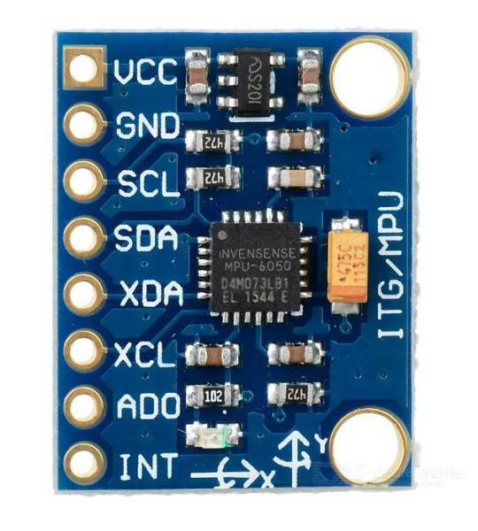 MPU6050 GY521 - 6DOF IMU (Accelerometer & Gyro)