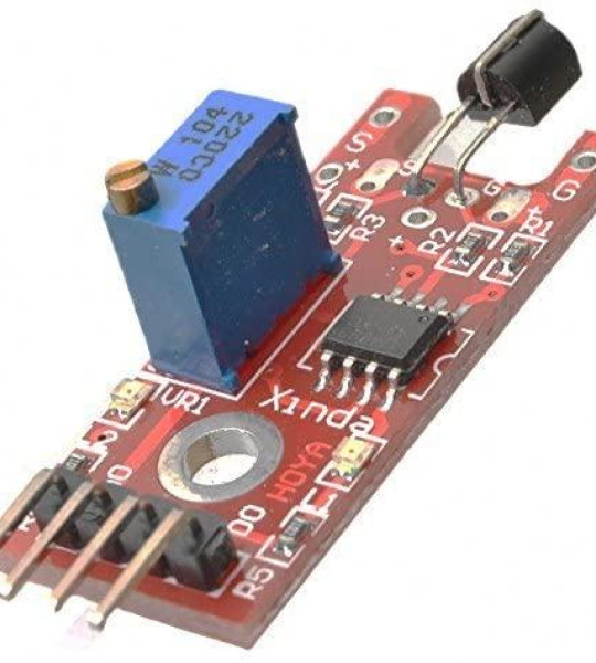 Metal Human boay Touch Interface sensor module with KSP13 Transistor on board