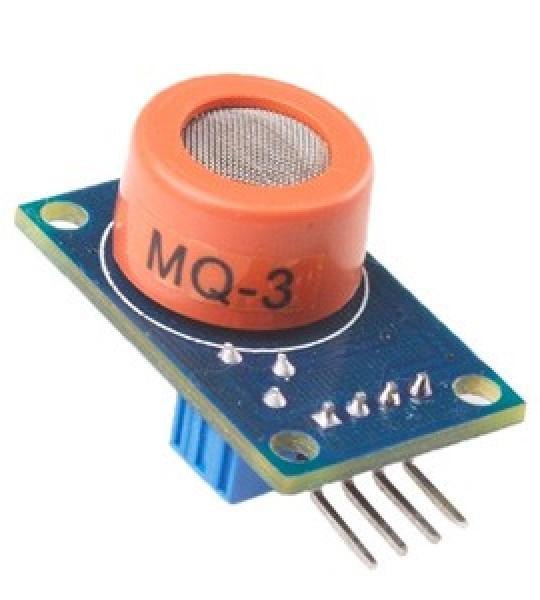 MQ-3 Alcohol Gas Detector Alcohol Ethanol Sensor Module (Blue)