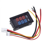 Digital Voltmeter Ammeter DC 100V 10A Panel Amp Volt Voltage Current Meter Tester Detector 0.56 Dual LED Display"