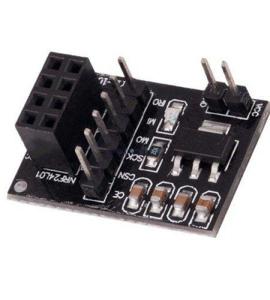 AMS1117 Socket Adapter Plate Board For 8Pin NRF24L01 Wireless Transceiver Module 51