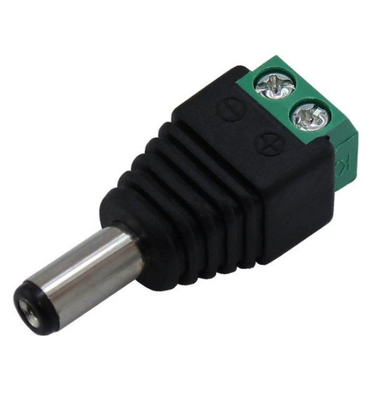 2.1mm x 5.5mm Male DC Power Plug