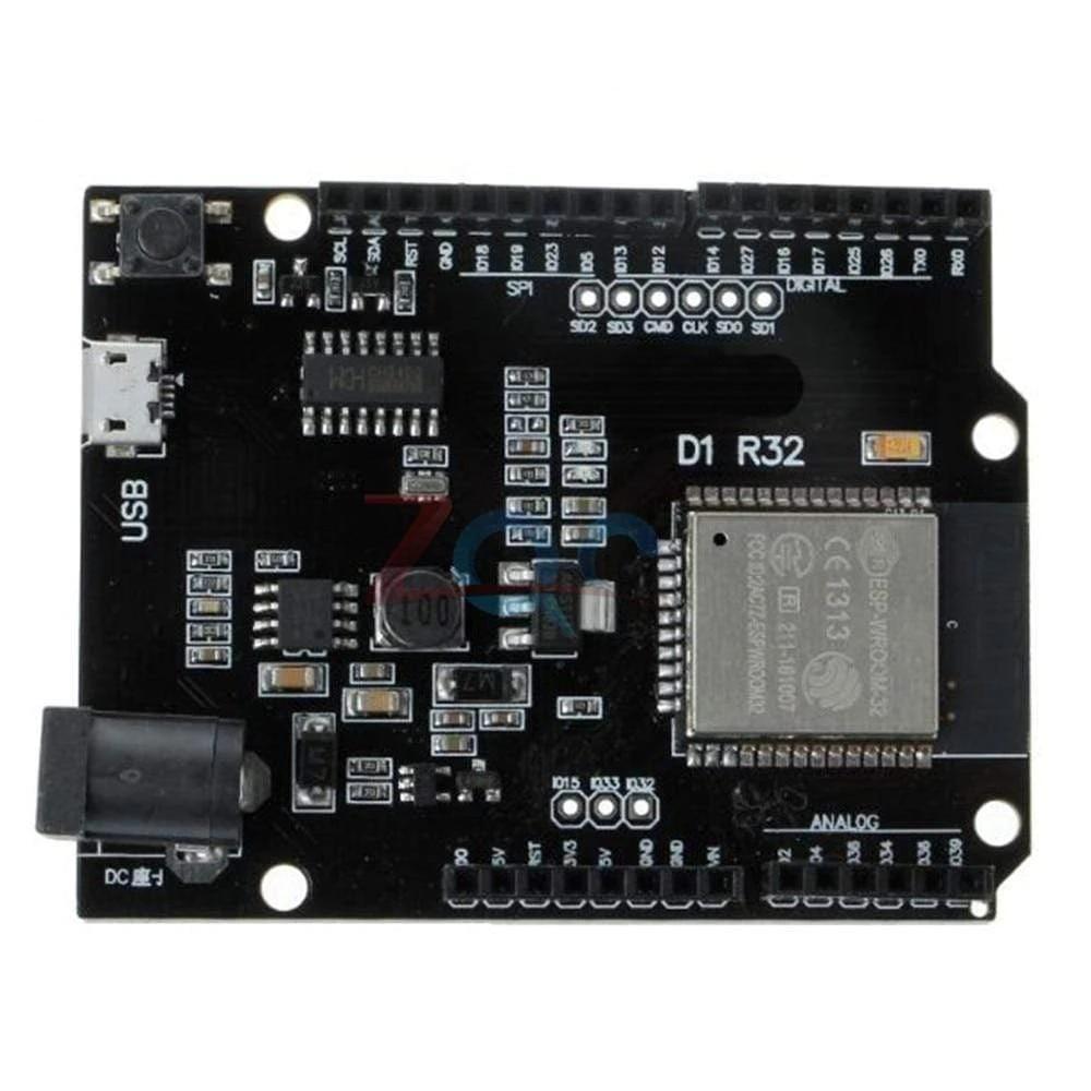 Wemos d1 r32 esp32 wi fi bluetooth 4mp flash uno d1r32 board