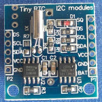 Tiny RTC I2C Module DS1307 Clock 24C32 Memory