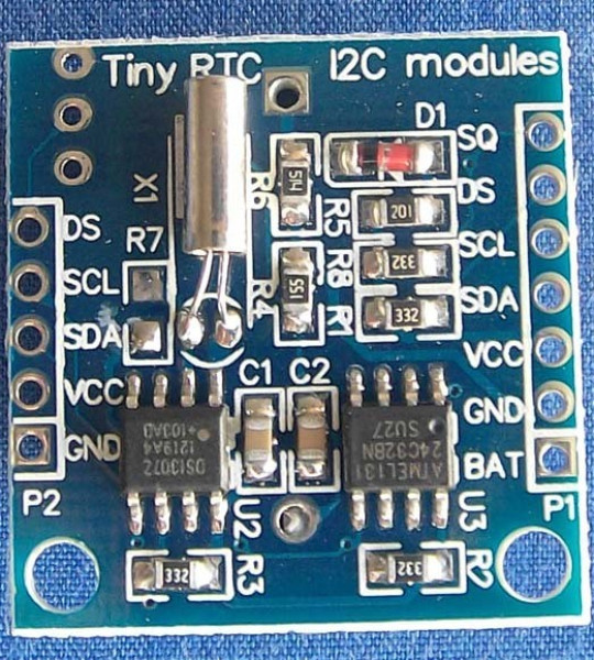 Tiny RTC I2C Module DS1307 Clock 24C32 Memory