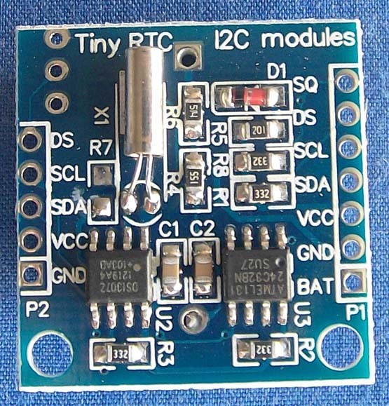 Tiny RTC I2C Module DS1307 Clock 24C32 Memory