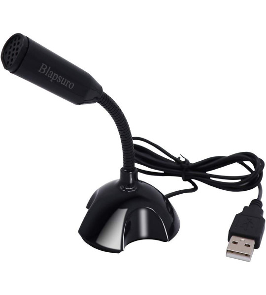 usb desktop microphone black for raspberry pi 3 pi 4