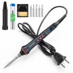 HANDSKIT 90W LED DIGITAL SOLDERING IRON KIT 110V/220V ADJUST TEMPERATURE