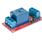 5V 1-Channel High/Low Level Triger Relay Module with Optocoupler(Red)