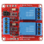 5V 2 Channel Relay Module Supportthe high and low level trigger