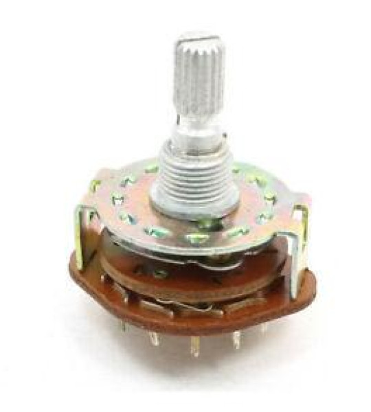 2 pole 4 way rotary switch