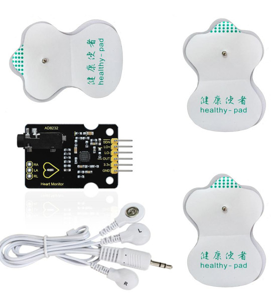 AD8232 ECG Measurement Heart Monitor Sensor Module Kit for Arduino