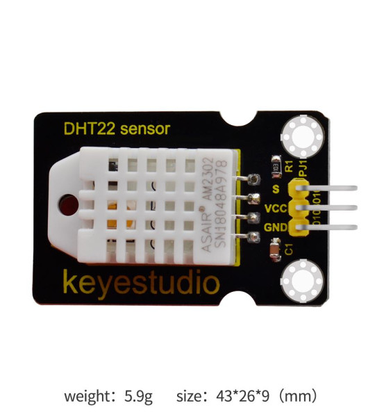 Keyestudio DHT22 Temperature and Humidity Sensor