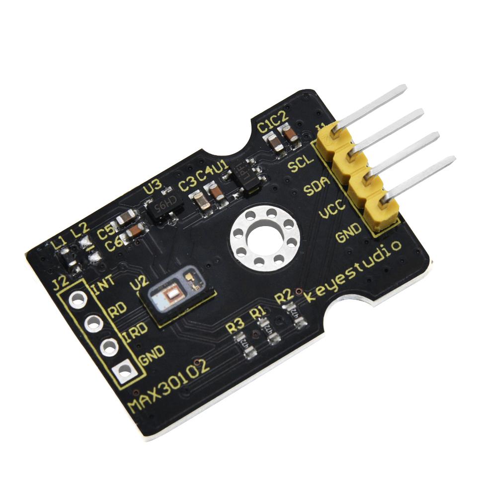 Keyestudio MAX30102 O2 SpO2 Blood Oxygen Pulse Monitor Sensor for Arduino