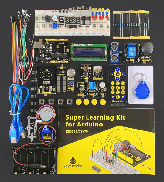 Keyestudio Super RFID Learning Kit Electronic Component Starter Kit for Arduino