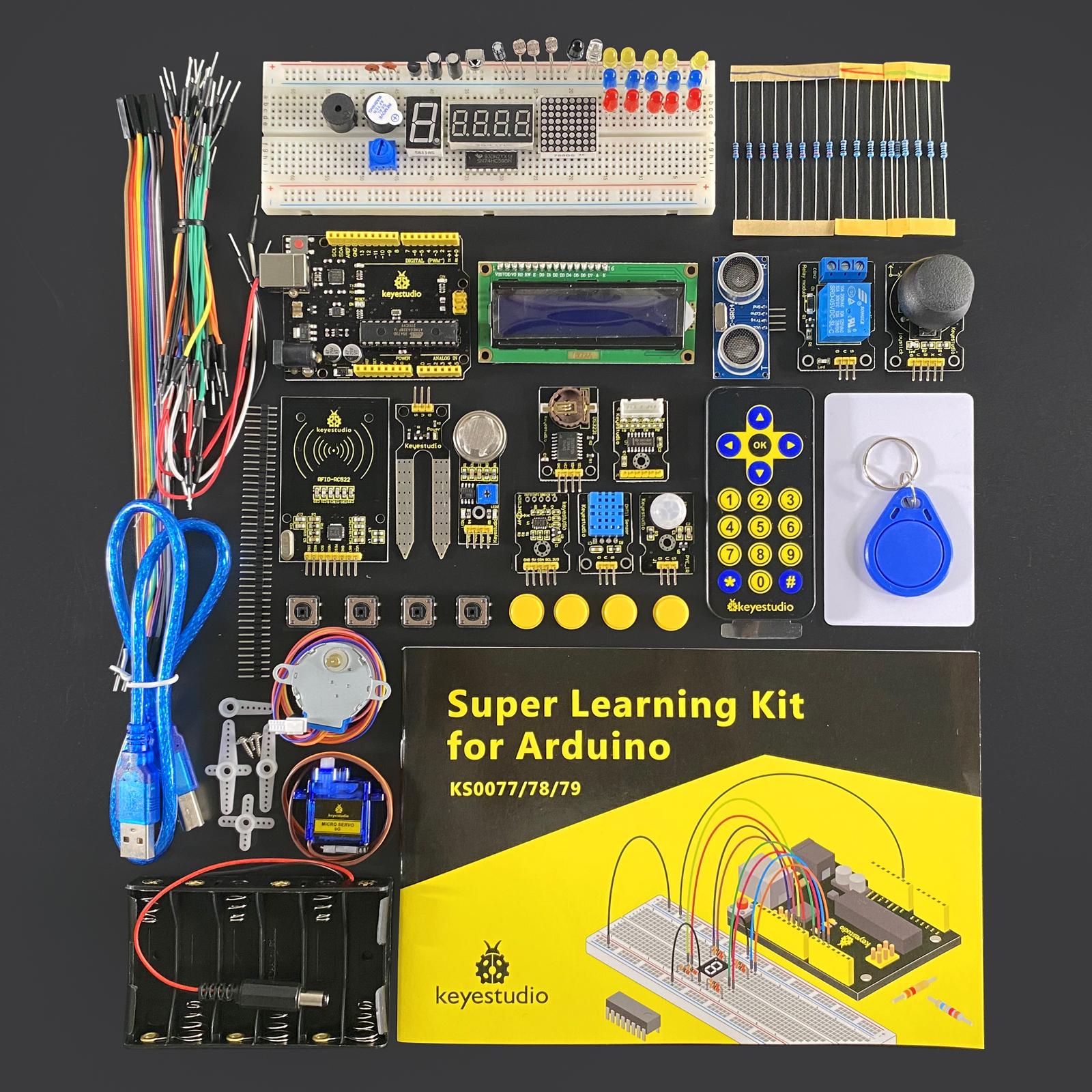Keyestudio Super RFID Learning Kit Electronic Component Starter Kit for ...
