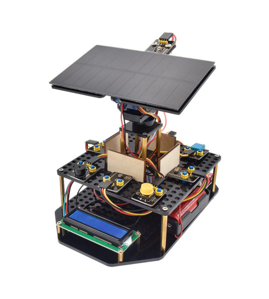 DIY Solar Tracker Robot Kit for Arduino Project Starter STEM Educational Kits