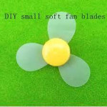 soft Three-leaf Fan propeller for kids