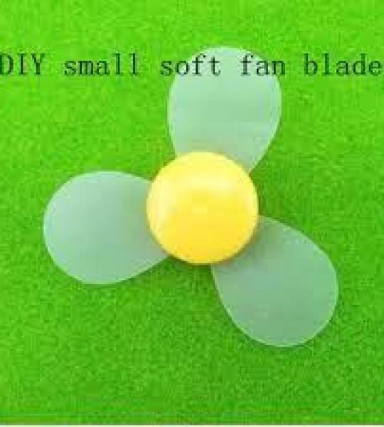 soft Three-leaf Fan propeller for kids