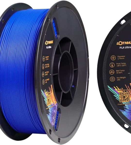LOTMAXX PLA Ultra Blue Filament 1.75mm, 1kg Spool