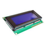 2004A 20x4 5V Character LCD Display Module SPLC780 Controller Blue Backlight ( black board module)