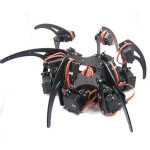 Spider Robot Six Legs With 18 Servos